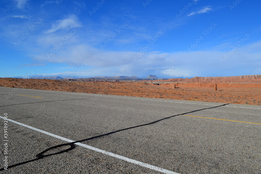 A desert on the road, Moab, Utah