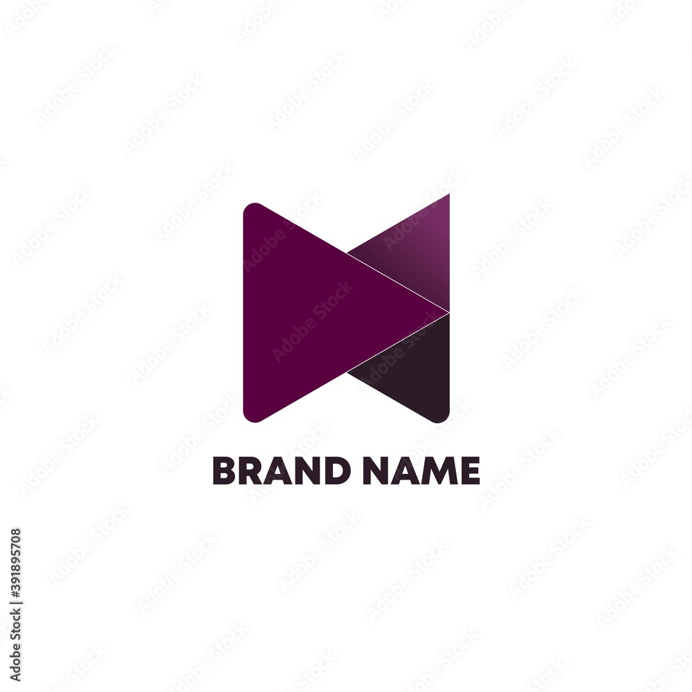 Naklejka premium m or x logo