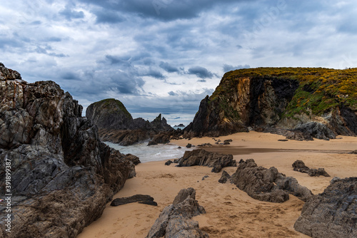 rock cathedrals beach
