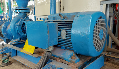 Εκτύπωση καμβά Factory motor machine equipment