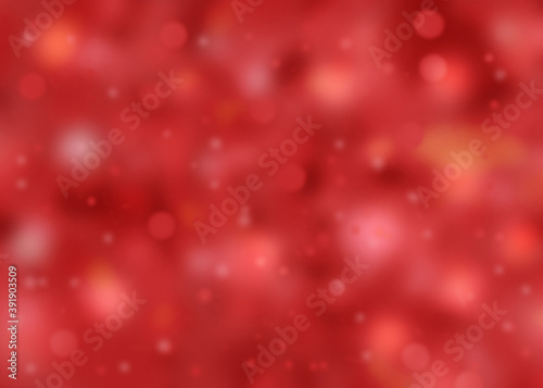Christmas background red. Holiday christmas light abstract