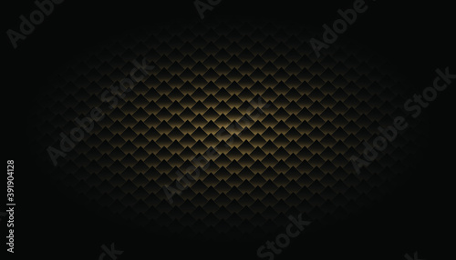 Black leather upholstery pattern texture background. Vector vintage royal sofa leather upholstery with buttons seamless pattern