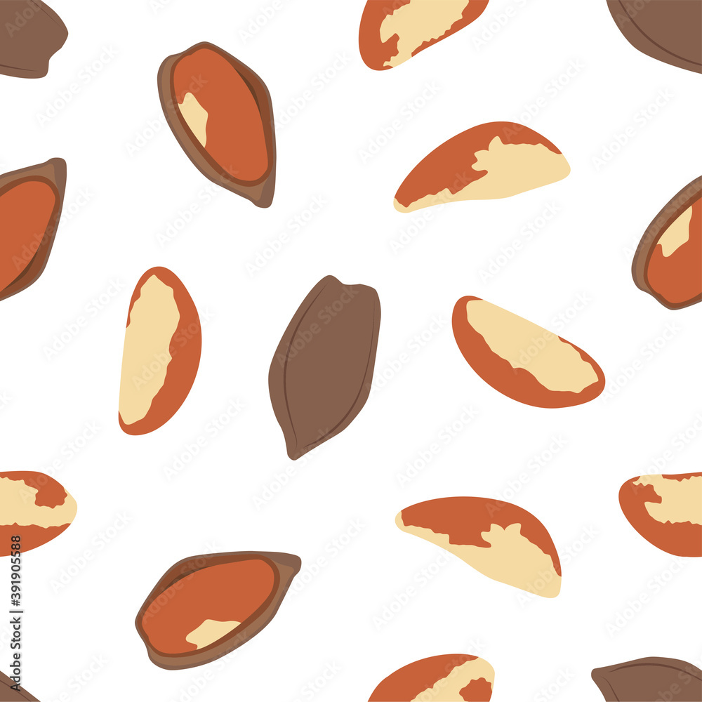Background with brazilian nut. Background with brazilian nut.