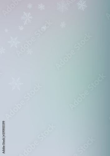 Silver Snow Vector Gray Background. Winter 