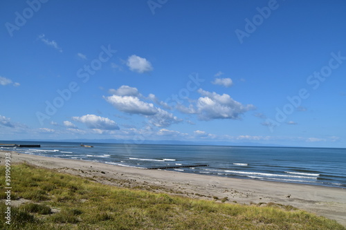 The beach in Niigata, Japan