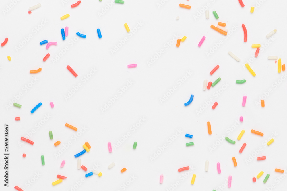 Sprinkles on off white wallpaper background Sprinkles on off white wallpaper background