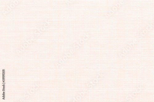 Pastel orange linen textile textured background