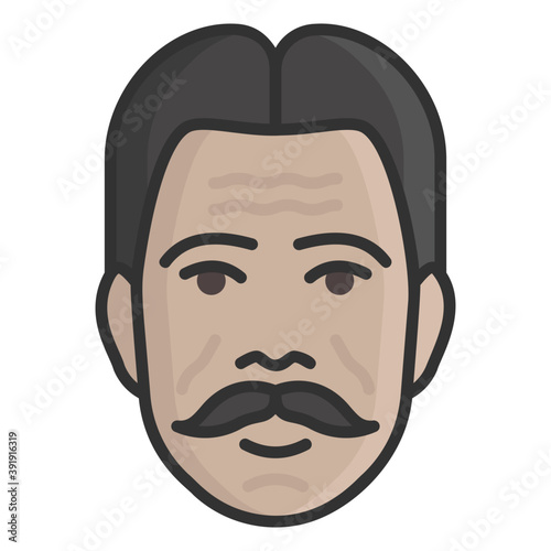 Moustache Man 