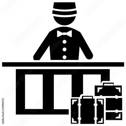 Luggage desk