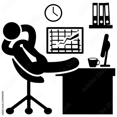 Relaxing Worker 