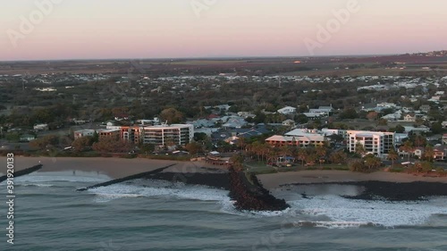 Bargara Beach QLD Drone - Sunrise photo