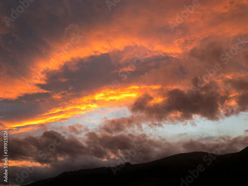 Sunset, Lake Wakatipu, Frankton, Queenstown, New Zealand