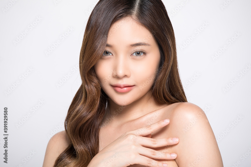 Beauty salon model isolated on white background Beauty salon model isolated on white background