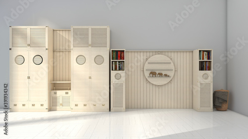 Simple and fresh interior bedroom home design layout background picture