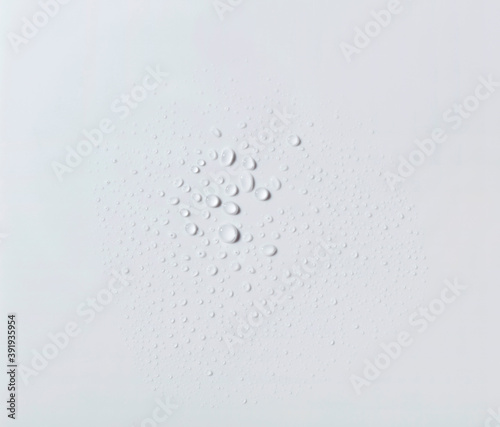 water drops on glass