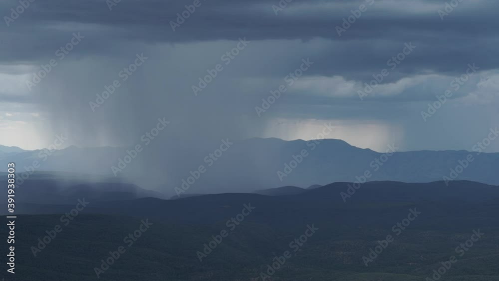 Mogollon Rim at the southern edge of the Colorado Plateau during monsoon Mogollon Rim at the southern edge of the Colorado Plateau during monsoon