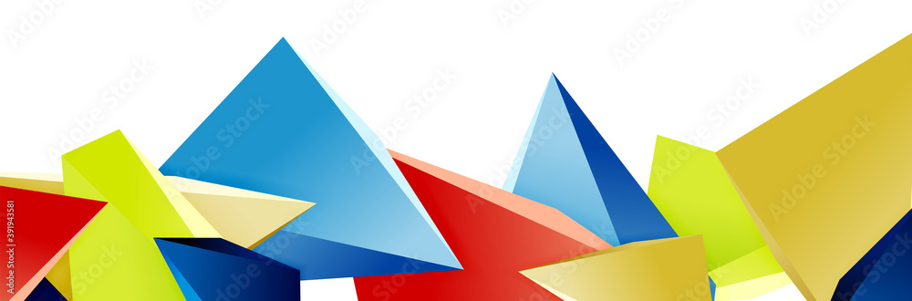 Triangle mosaic abstract background, 3d triangular low poly shapes. Geometric vector illustration for covers, banners, flyers and posters and other Triangle mosaic abstract background, 3d triangular low poly shapes. Geometric vector illustration for covers, banners, flyers and posters and other