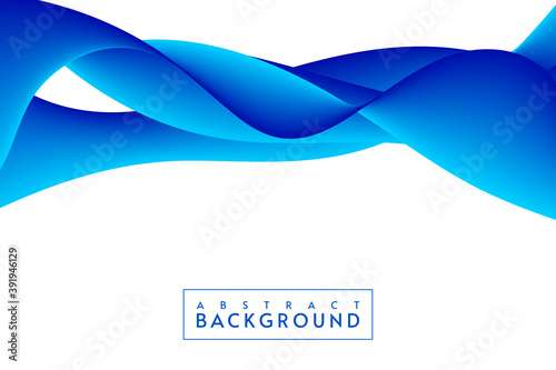 Abstract With Background With Liquid Blue