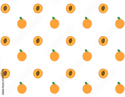 Fototapeta Naklejka Na Ścianę i Meble -  nice pattern background, apricot orange