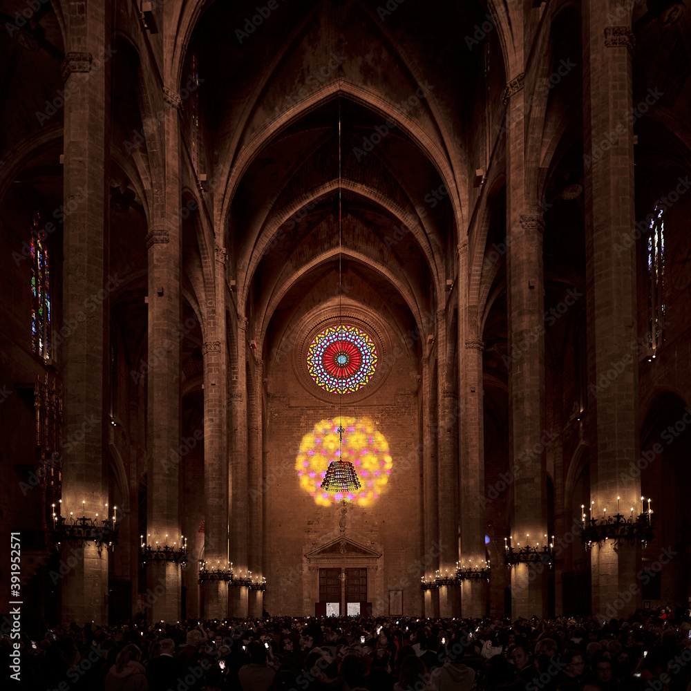 inside cathedral