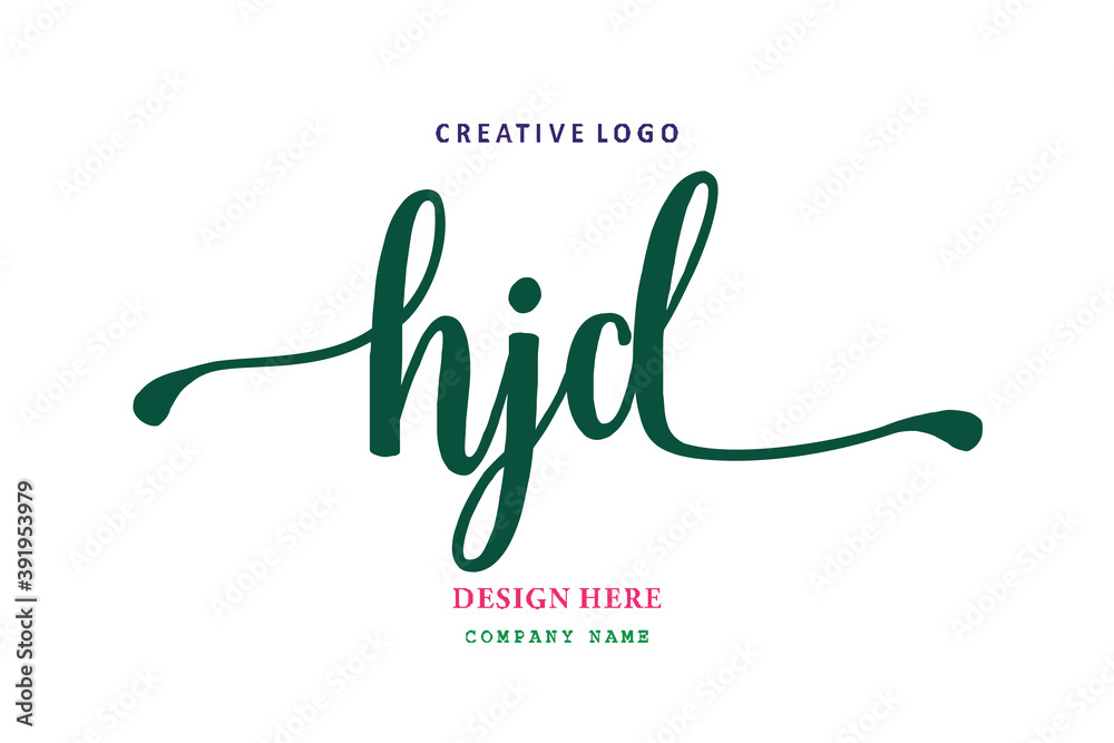HJD lettering logo is simple, easy to understand and authoritative HJD lettering logo is simple, easy to understand and authoritative