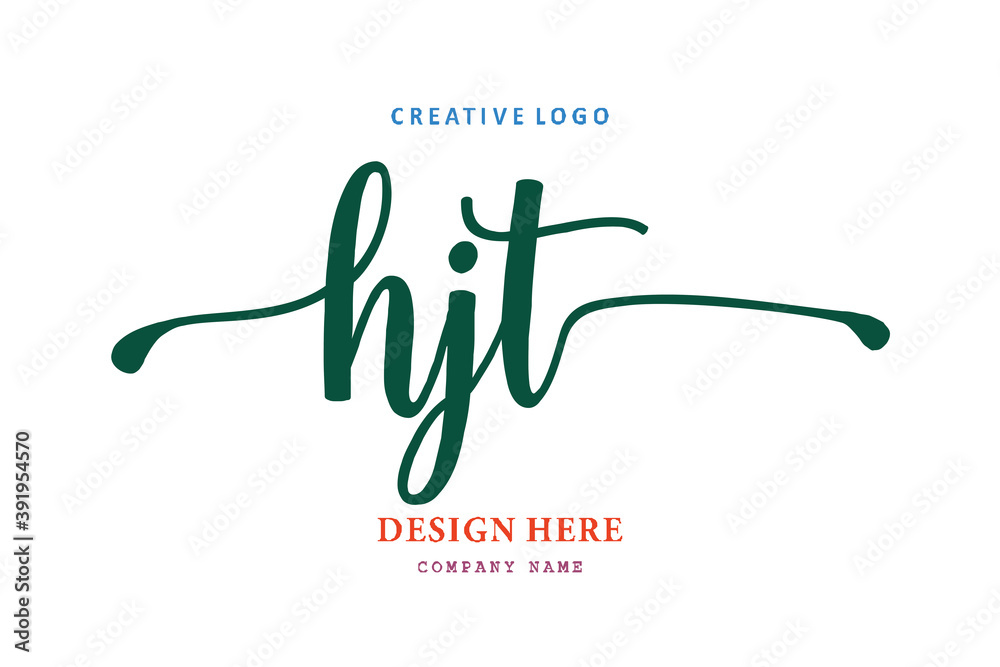 HJT lettering logo is simple, easy to understand and authoritative HJT lettering logo is simple, easy to understand and authoritative