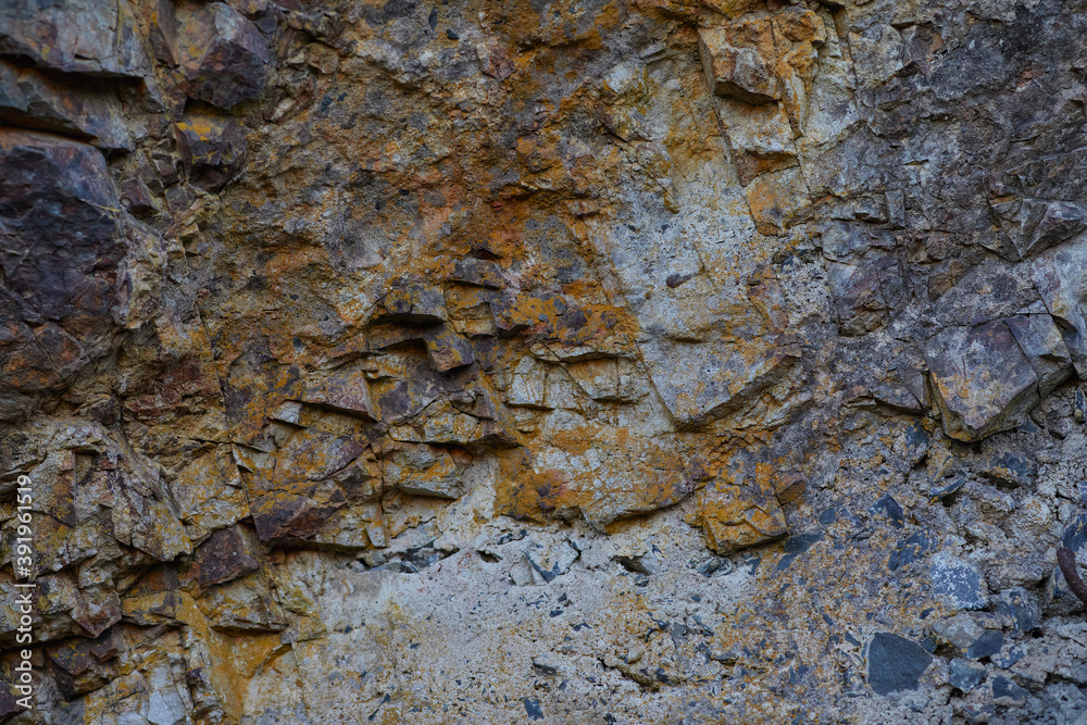 Orange-gray crystal grunge stone texture. Stone background for Photoshop  and editing Stock Photo | Adobe Stock