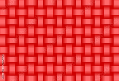 Abstract Red background - Illustration, Three dimensional grunge background