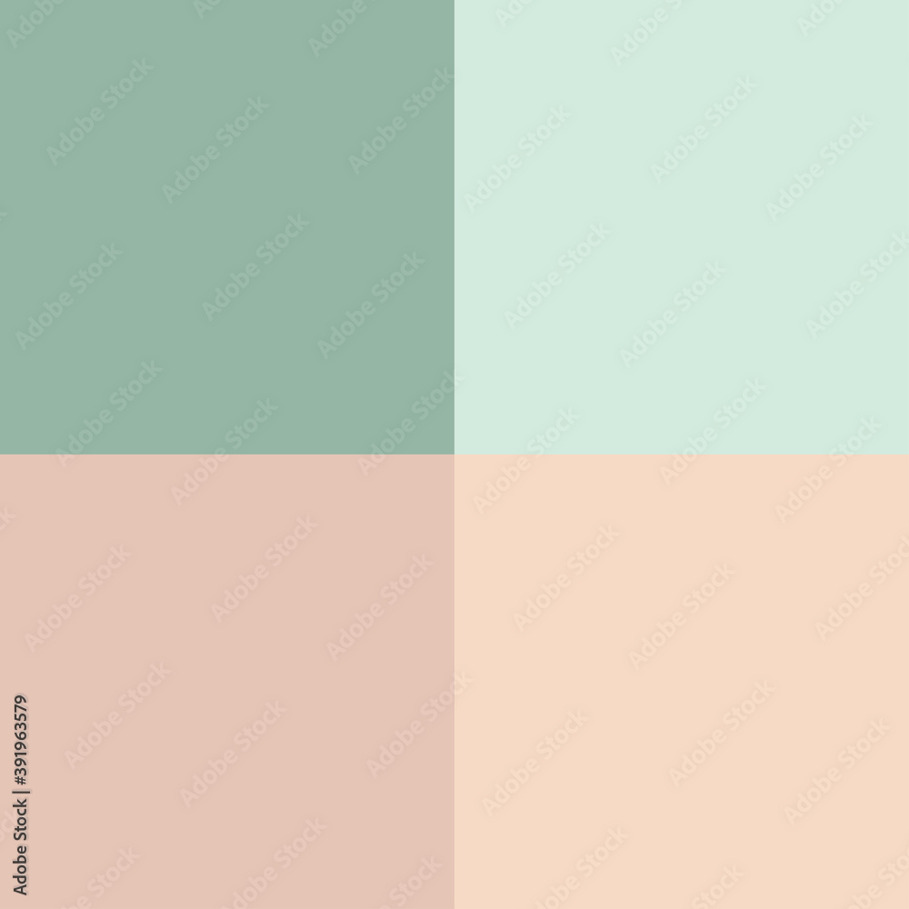 colour palette vector illustration set