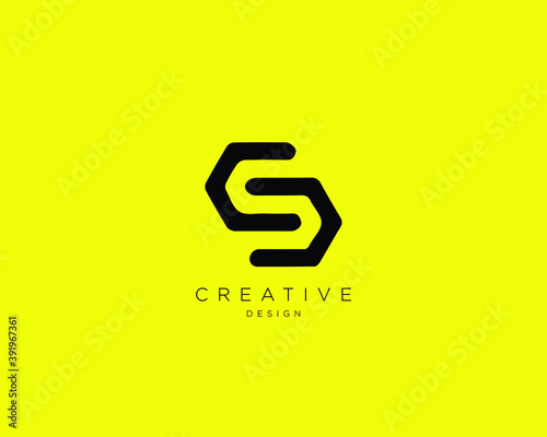 Creative and Minimalist Letter CD Logo Design Using letters C and D , CD Monogram