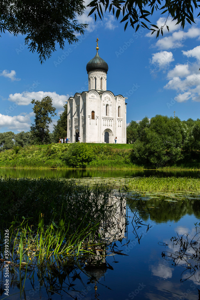 Church of the Intercession on the Nerl. Types Of Bogolyubovo. Orthodox architecture
