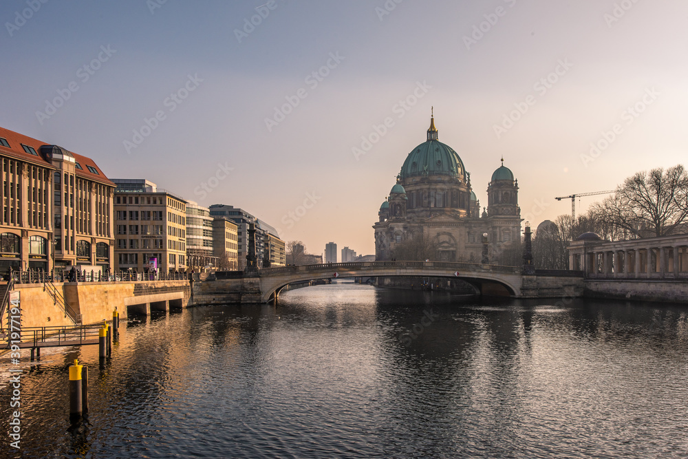 Beautiful view of Berlin cathedral, Berliner Dom
