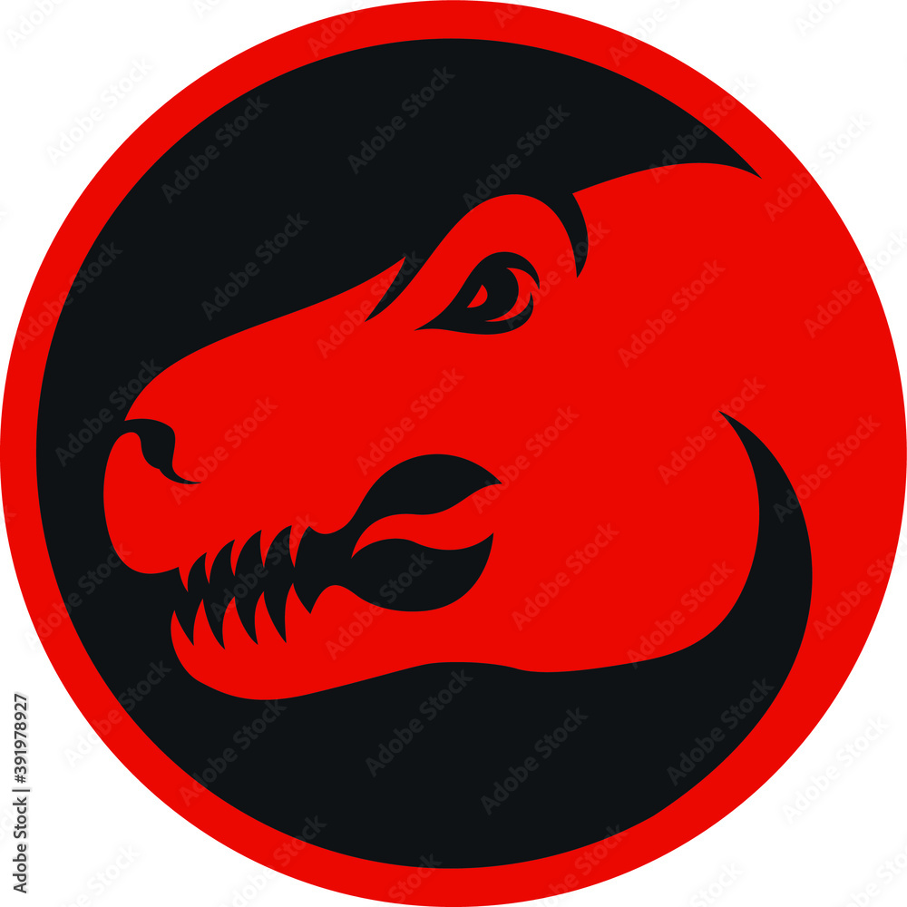 Tyrannosaurus Head with Mouth Shaped As A Scorpion Tyrannosaurus Head with Mouth Shaped As A Scorpion
