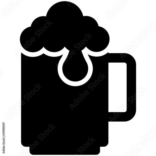 
A chilled mug of beer
