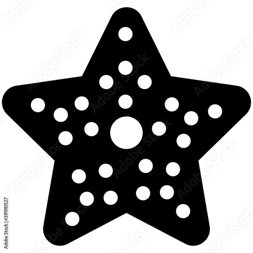 
A star shaped fish or sea stars
