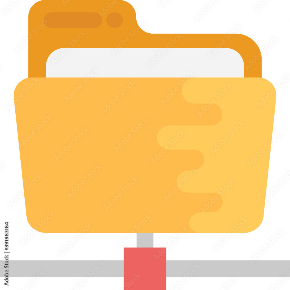 Shared folder simple design, flat vector icon
Shared folder simple design, flat vector icon