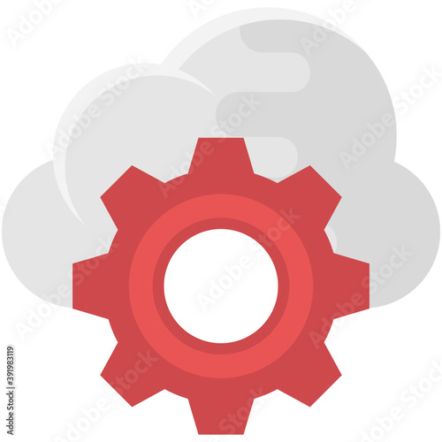 Cloud based services, cloud technology concept