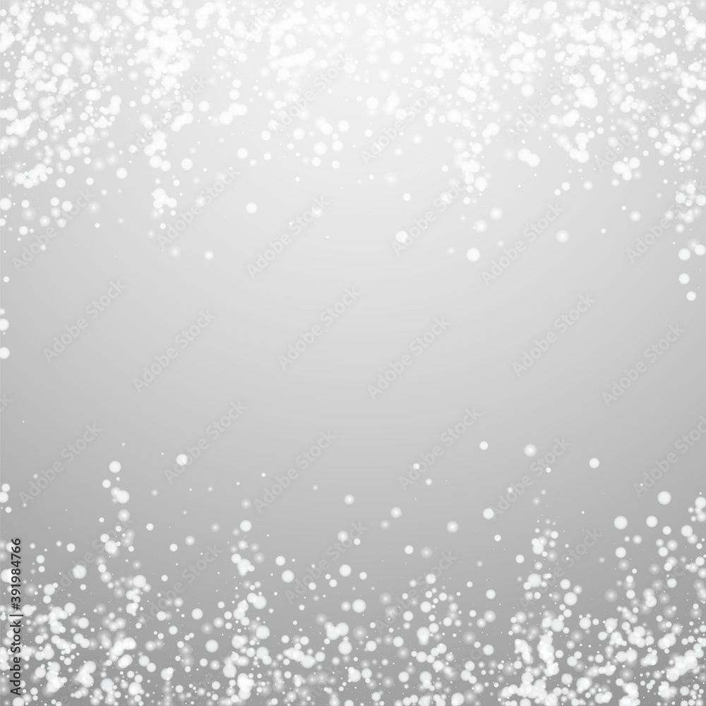Amazing falling snow Christmas background. Subtle Amazing falling snow Christmas background. Subtle