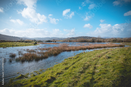 Lake Lough Allua in Ireland