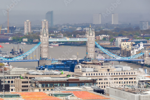 Tower bridge in London, UK © Mistervlad