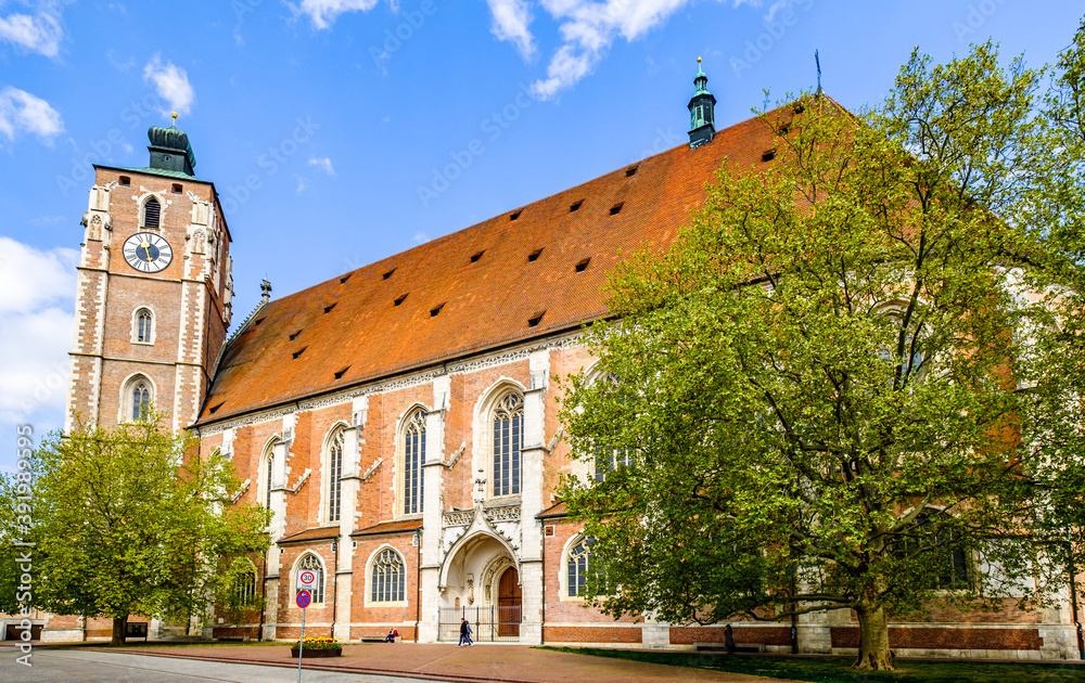 Fototapeta premium old town of Ingolstadt - bavaria
