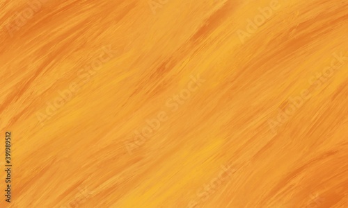 Abstract orange oil paint background in grunge texture style. Blank for lively playful brochure invitation ad or web template, paper art canvas paint layout.