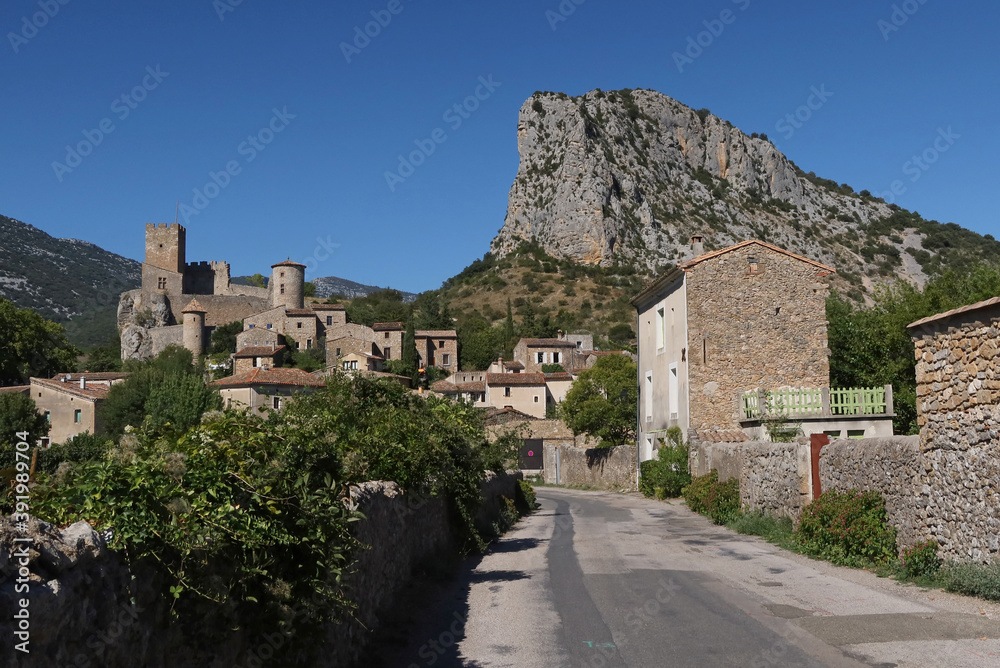 Village de Saint-Jean de Buèges - Château de Baulx - Roc de Tras Castel