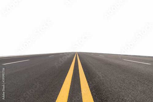 asphalt road surface isolated