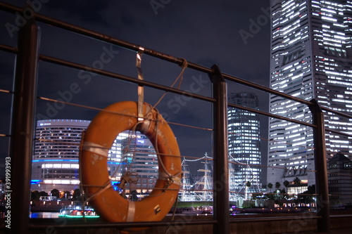 横浜みなとみらいの夜景