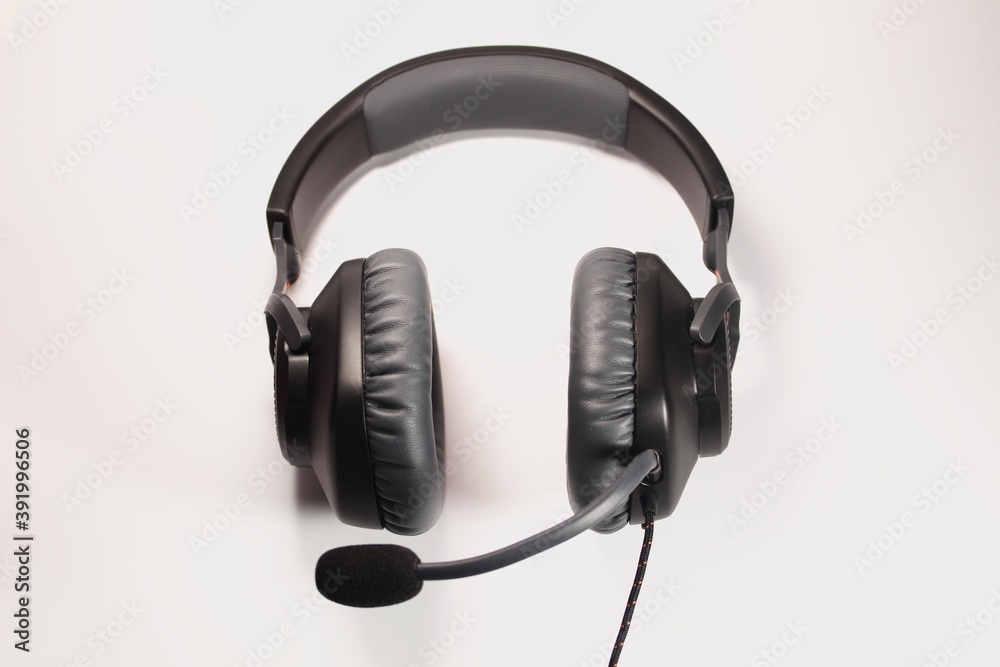 headphones isolated on white background headphones isolated on white background
