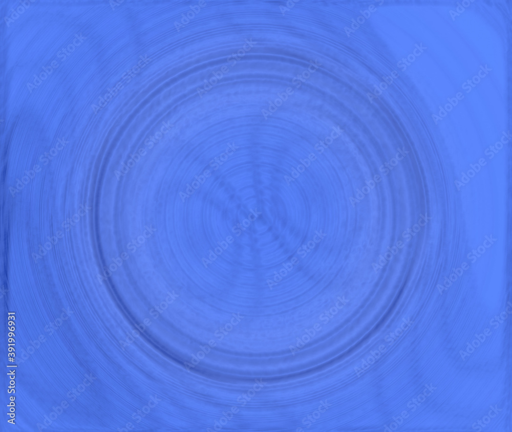 Blue background of concentric circles