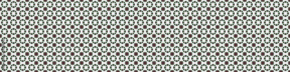 Fototapeta premium Abstract Cross Pattern Dots Logo generative computational art illustration