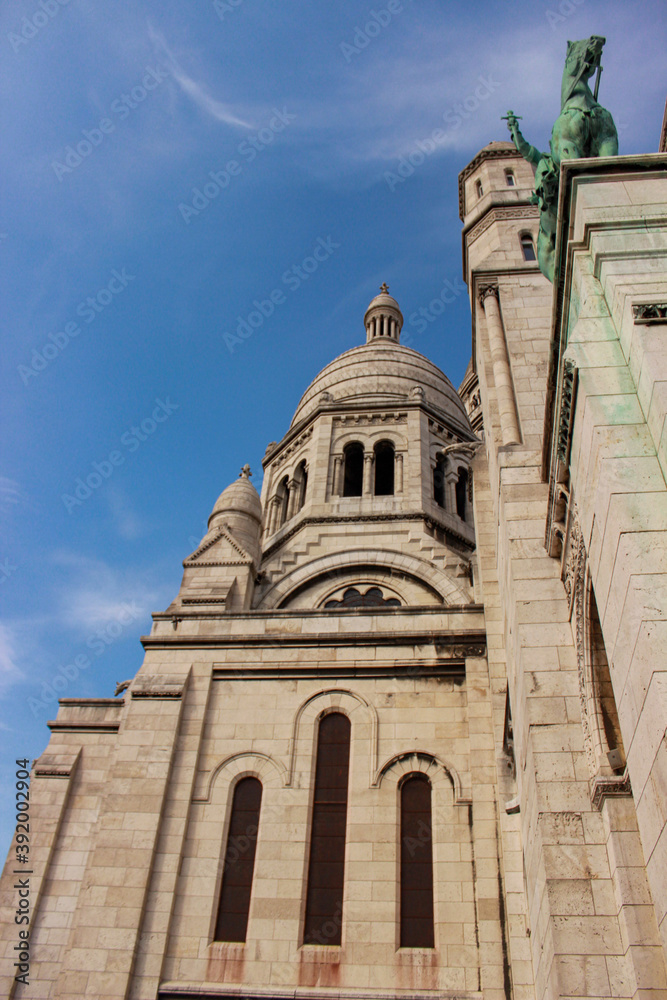 Basilica of the Sacre-Coeur - Catholic Church in Paris, France