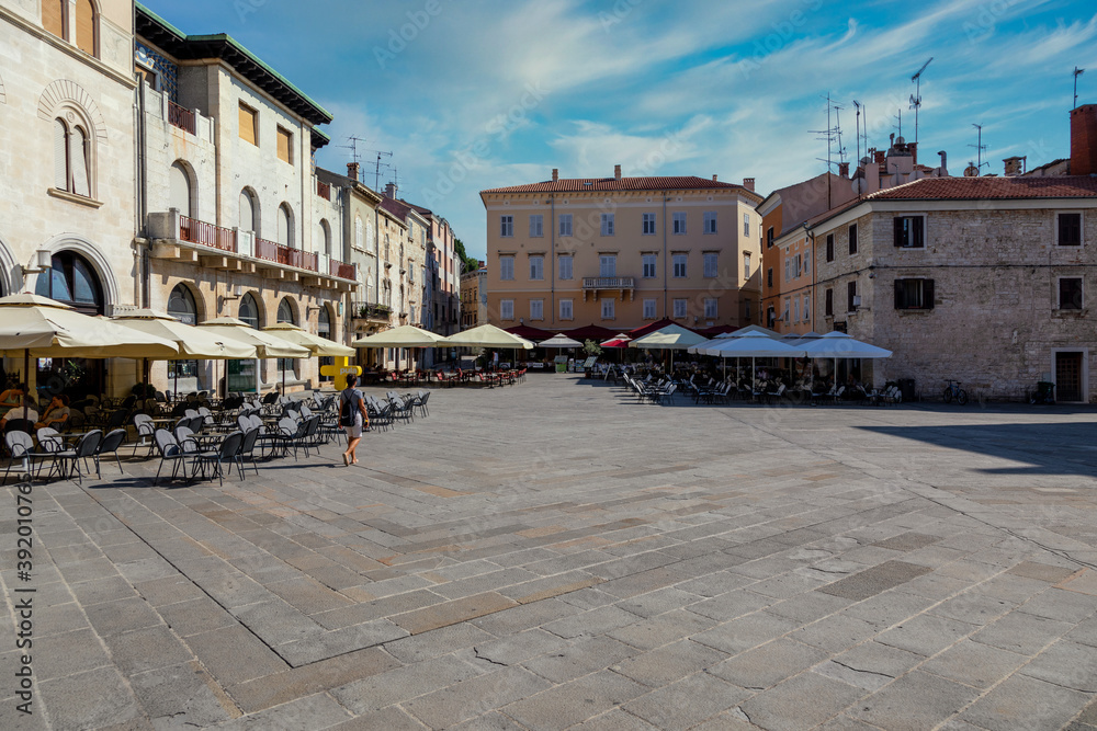 Fototapeta premium Forumsplatz in Pula, Kroatien